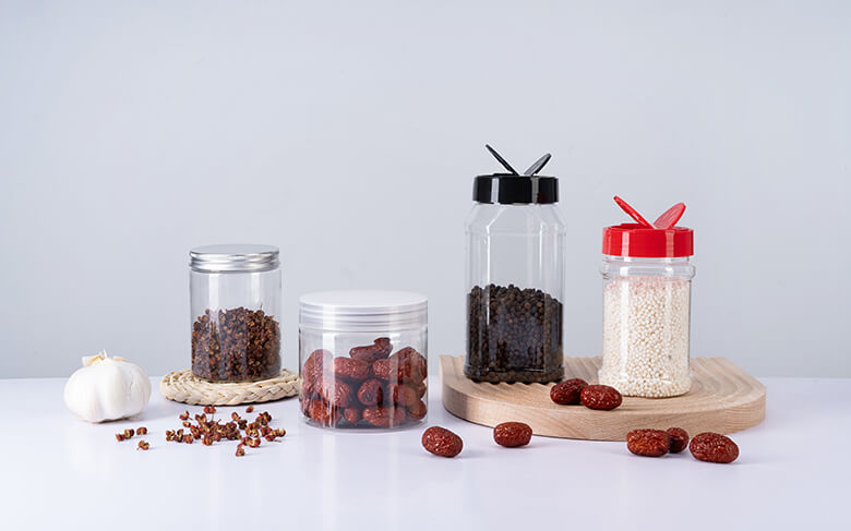 Plastic Food and Seasoning Jar