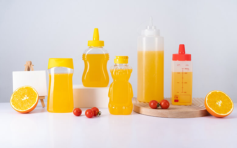 Plastic Honey and Sauce Bottle