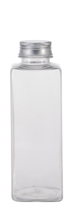 Plastic juice bottles