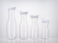 300ml 350ml 450ml 500ml 750ml 1000ml 1500ml Plastic Carafe Bottles