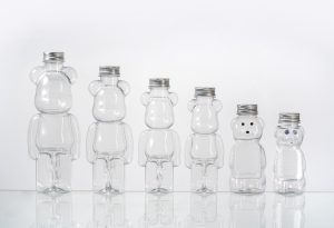Plastic Teddy Bear Bottles