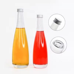 500ml Glass mineral water bottles