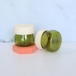 Green Cream Jar