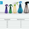 250ML Plastic Transparent Spray Bottle Hairdressing Water Sprayer for Hair Salon trigger sprayer bottle wholesale