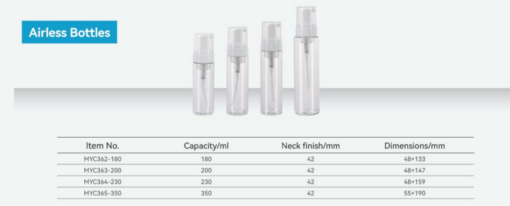 cosmetic luxury unique empty white airless pump bottle