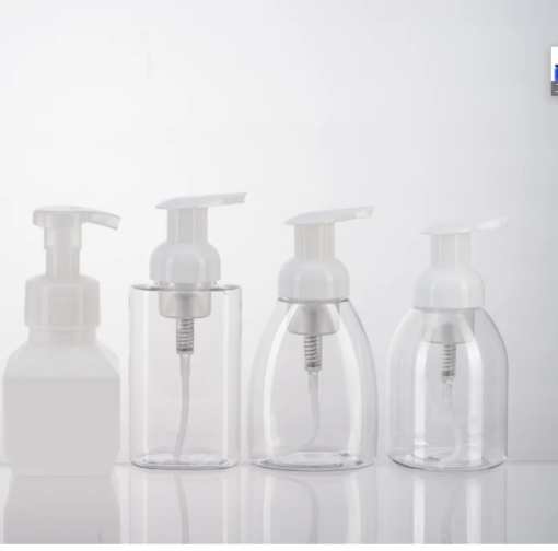 MAYSURE 250ml 350ml 500ml Empty Foam Bottle Hand Wash Body Foaming Soap Plastic Foam Dispensers Pump Bottle