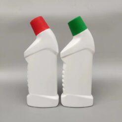 500ML Plastic Toilet Bowl Cleaner Bottles Empty HDPE Plastic Toilet Cleaner Bottle With Cap