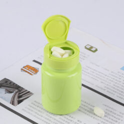 Top Class Plastic Pill Containers Plastic PET Medicine Bottle With Tear Off Child-resistant Cap