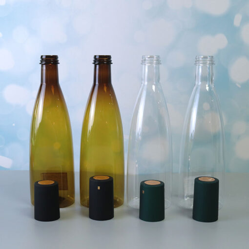 MAYSURE Wholesale 500ml Plastic Oil Bottles Clear Amber Green Food Grade Olive Oil Bottles