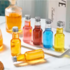 MAYSURE Eco Friendly Plastic Ginger Shots Packaging Bottles 60ml Containers for Whisky Brandy Vodkas Rums Packaging