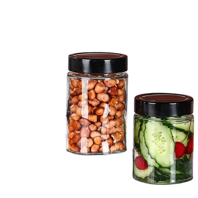 MAYSURE Food Grade Multiple Capacity Round and Hexagonal Honey Glass Bottles - Image 6