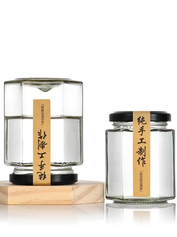Honey Glass Bottles